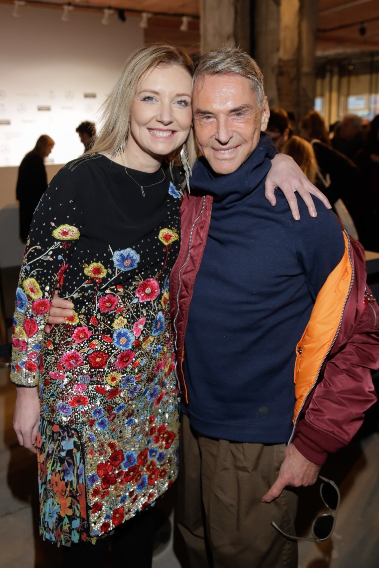Jette Joop und Vater Wolfgang Joop Mercedes-Benz Fashion Week Berlin Autumn/Winter 2017 VLADIMIR_KARALEEV Fashion Show im Kaufhaus Jandorf in Berlin am 19.01.2017 Foto: Nass / Brauer Photos fuer Mercedes-Benz
