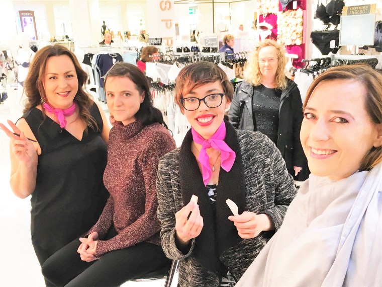 Mode - Shooting Nessy Wagner mit Coverface, Salutary Style